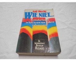 Kaft van Wie niet