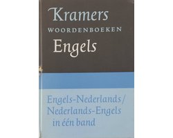 Kaft van Kramers Engels nederlands ned engels woordenboek - J.A. JOCKIN LA BASTIDE, GIJSBERT VAN KOOTEN