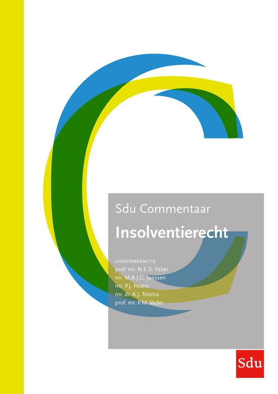 Kaft van SDU Commentaar - Sdu Commentaar Insolventierecht, Editie 2022