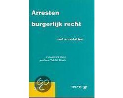 Kaft van Arresten burgerlijk recht 2003