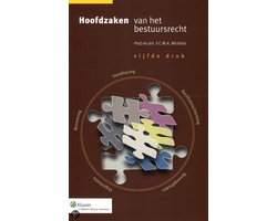 Kaft van Hoofdzaken van het bestuursrecht