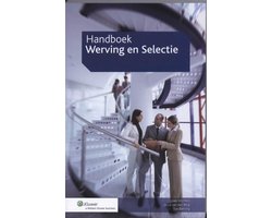 Kaft van Handboek Werving en selectie