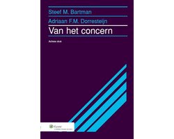 Kaft van Van het concern