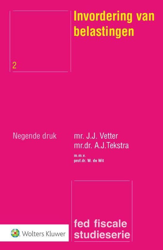 Kaft van Invordering van belastingen