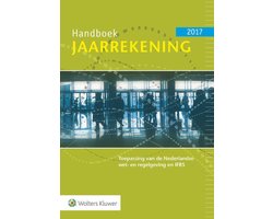 Kaft van Handboek jaarrekening 2017