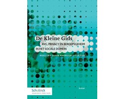 Kaft van De Kleine Gids AVG, Privacy en beroepsgeheim in het sociale domein