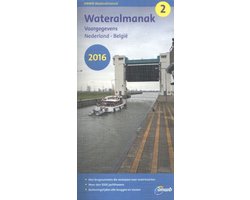 Kaft van ANWB wateralmanak - Wateralmanak 2016 2