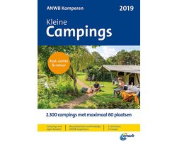 Kaft van ANWB-Gids kleine campings 2019