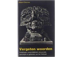 Kaft van Vergeten Woorden