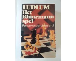 Kaft van Het Rhinemann spel - Ludlum
