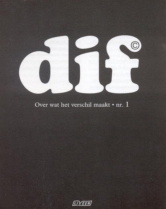 Kaft van Dif 1