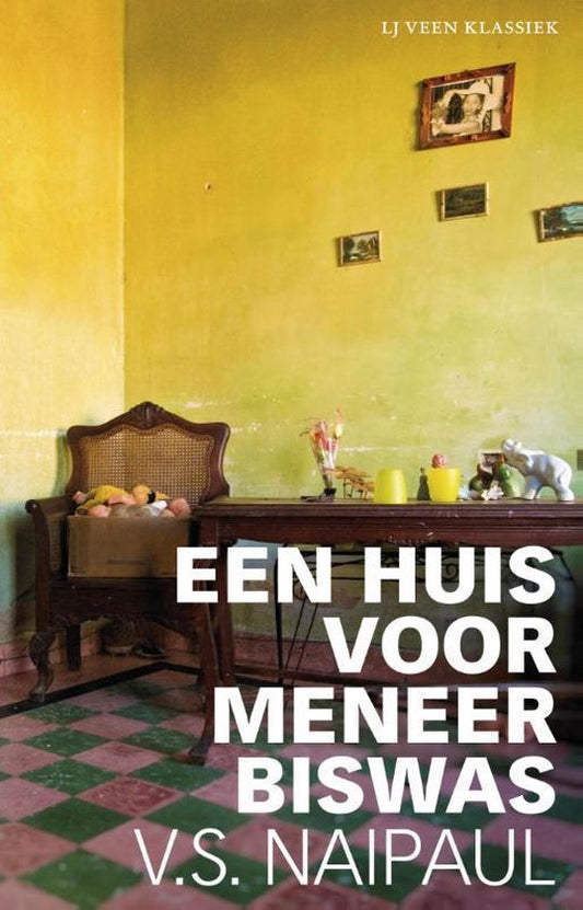 Kaft van LJ Veen Klassiek - Een huis voor meneer Biswas