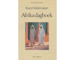 Kaft van Op schrijvers voeten Afrika dagboek