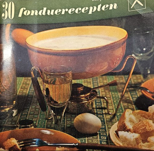 Kaft van Dertig fonduerecepten