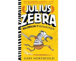 Kaft van Julius Zebra rollebollen met de Romeinen ( Total uitgave )