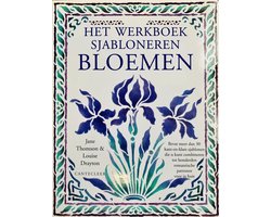 Kaft van Werkboek sjabloneren - bloemen