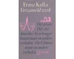 Kaft van Verzameld werk - Franz Kafka