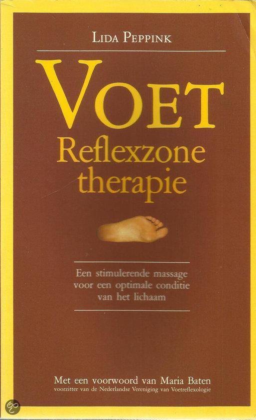 Kaft van Voetreflexzone-therapie