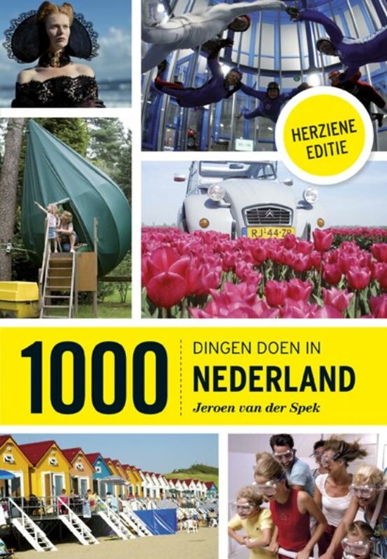 Kaft van 1000 dingen doen in Nederland