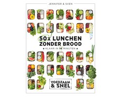 Kaft van Voedzaam & snel - 50x lunchen zonder brood