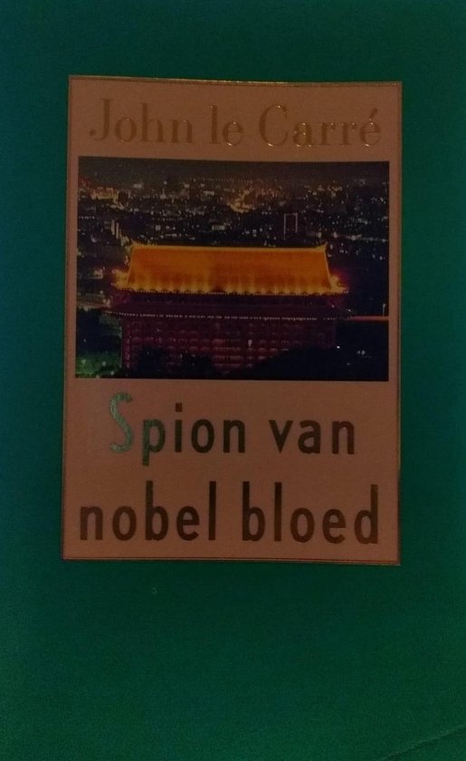 Kaft van Spion van nobel bloed