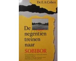 Kaft van De negentien treinen naar sobibor