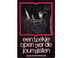 Kaft van Boekje open over journalisten