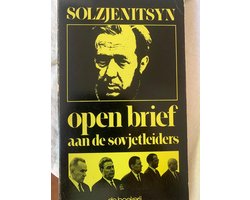 Kaft van Open brief aan de sovjetleiders