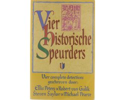 Kaft van Vier Historische Speurders