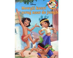 Kaft van Disney boekenclub - Mowgli keert terug naar de jungle