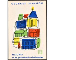 Kaft van Maigret en de geschaduwde schoolmeester