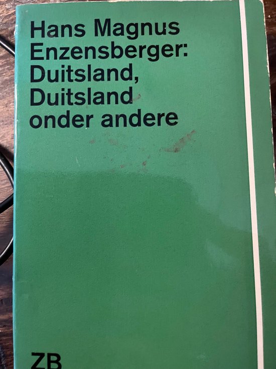 Kaft van Duitsland duitsland onder andere