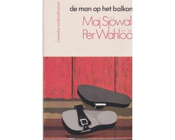 Kaft van Man op het balkon