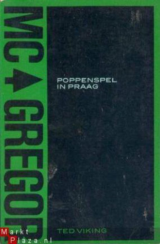Kaft van Poppenspel in praag
