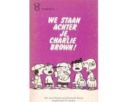 Kaft van We staan achter je Charlie Brown
