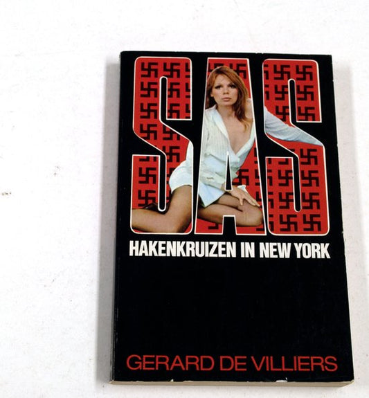 Kaft van Sas Hakenkruizen in New York