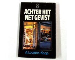 Kaft van Achter het net gevist