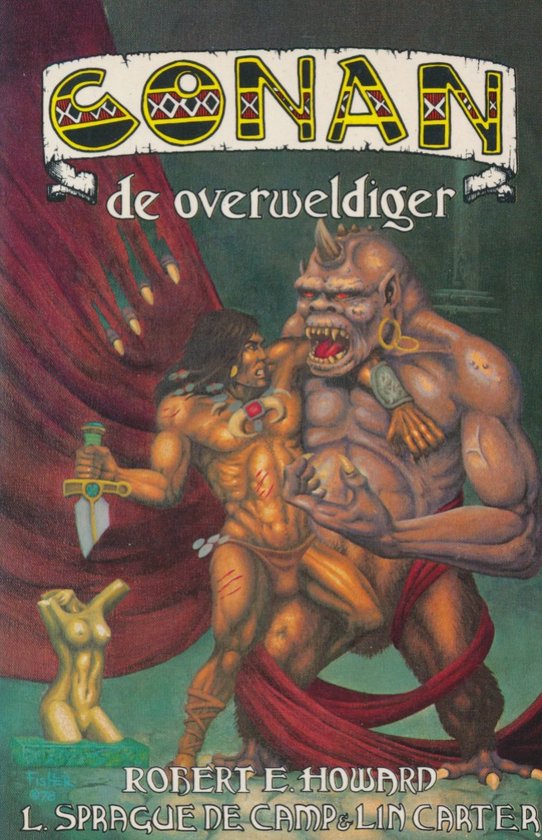 Kaft van Conan de overweldiger