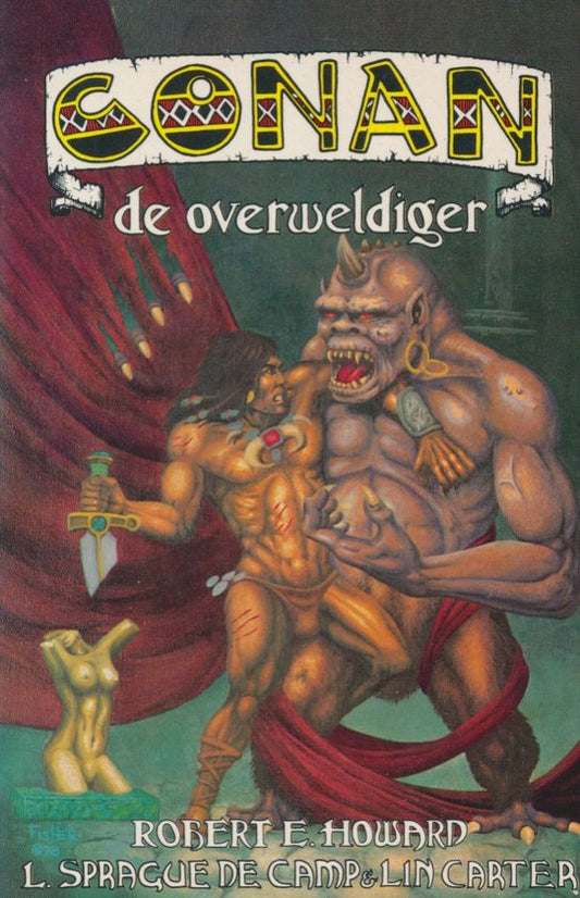 Kaft van Conan de overweldiger
