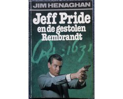 Kaft van Jeff pride en de gestolen rembrandt