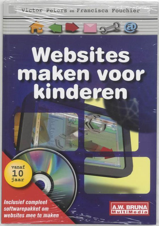 Kaft van Websites Maken Voor Kinderen Incl Cdrom