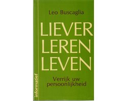 Kaft van Liever leren leven