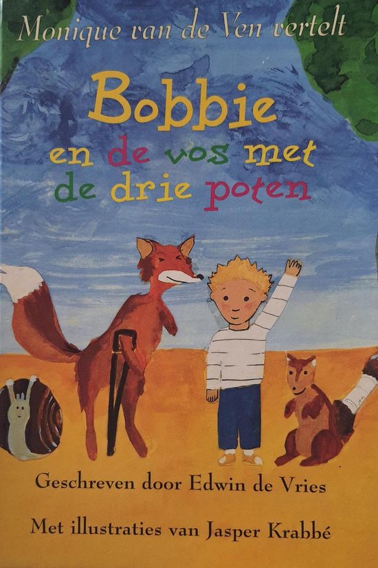 Kaft van Bobbie En De Vos Met Drie Poten En Cass