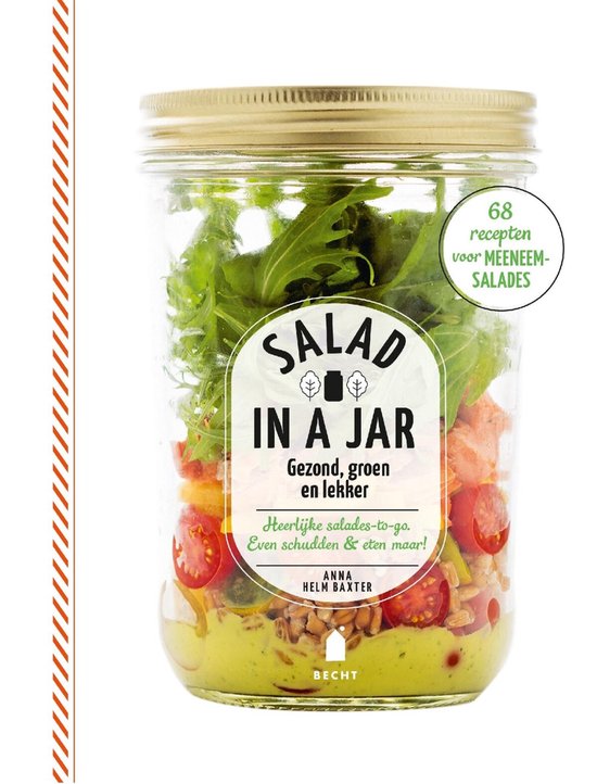 Kaft van Supergroen - Salad in a jar