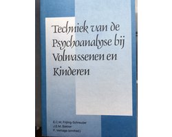 Kaft van De techniek van de psychoanalyse bij volwassenen en kinderen