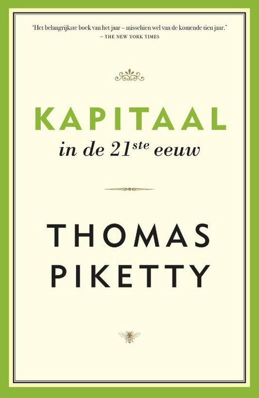 Kaft van Kapitaal in de 21ste eeuw