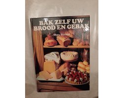 Kaft van Bak zelf uw brood en gebak