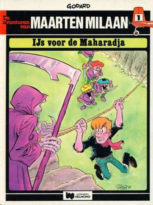 Kaft van ijs voor de maharadja