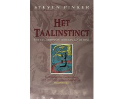 Kaft van Het taalinstinct