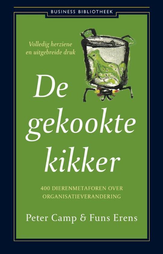 Kaft van Business bibliotheek - De gekookte kikker